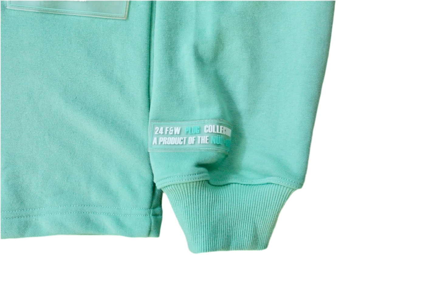 “FRIENDS WITH THE PLUG“ Luxury Pistachio Green Crew Sweat Shirt