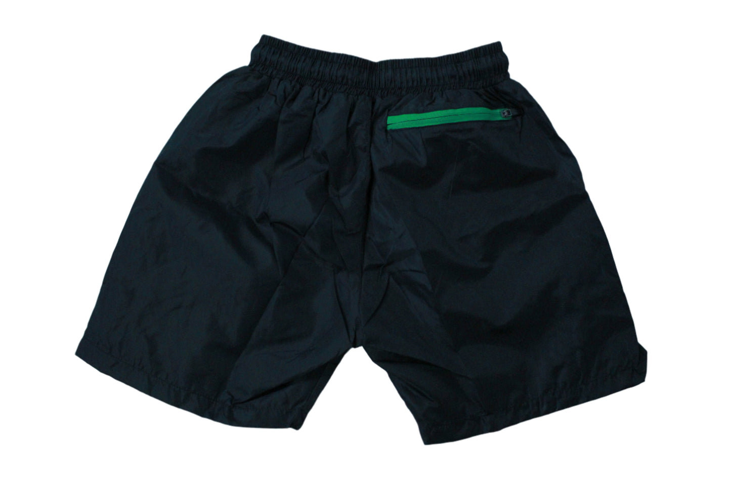 GREEN ESSENTIAL NYLON ACTIVE SHORTS