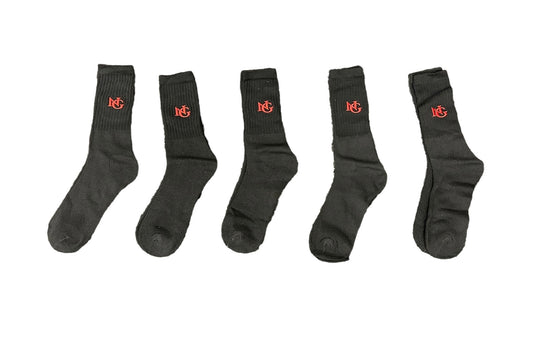 Black NG Crew Socks